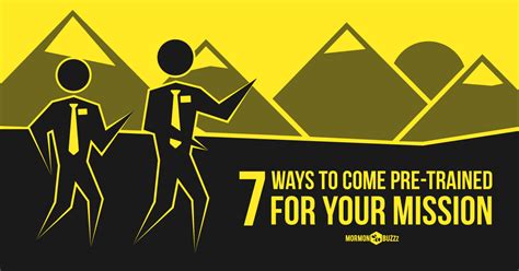 7 Ways To Come Pre Trained For Your Mission Mormon Buzzz