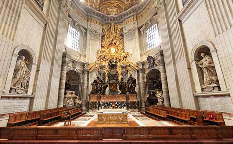 The present basilica, built on the constantinian basilica, is the expression of the will of the popes of the renaissance who, relying on great artists such as bramante. Adjutorium Nostrum: February 22 - Feast of the Chair of St ...