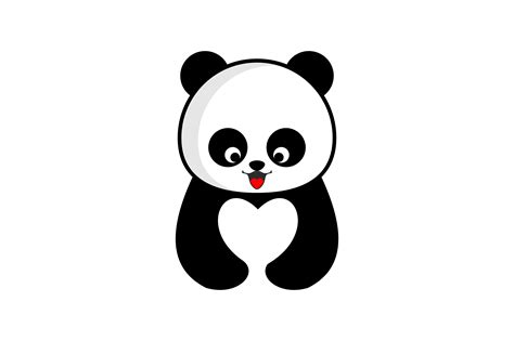 Panda Logo Illustration Par Skyacegraphic Creative Fabrica