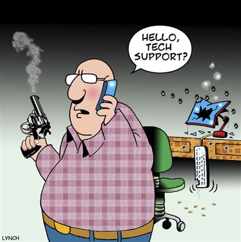 Tech Support By Toons Business Cartoon Toonpool