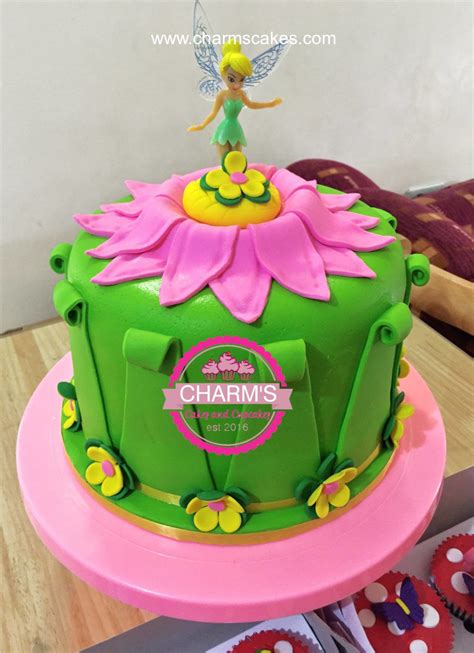 Charmaines First Tinker Bell Cake A Customize Tinker Bell Cake