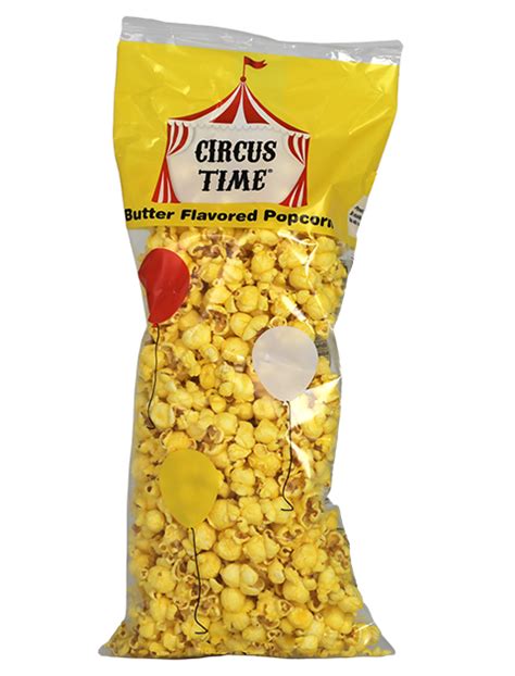 Circus Time Butter Popcorn Brims Snack Foods