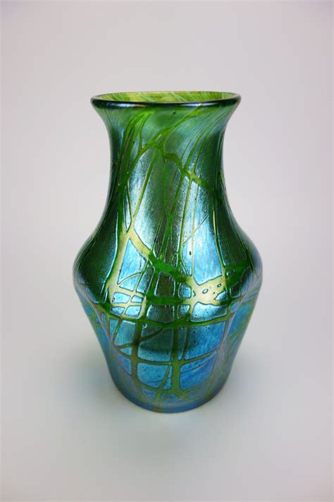 Loetz Crete Pampas Vase Collectors Weekly
