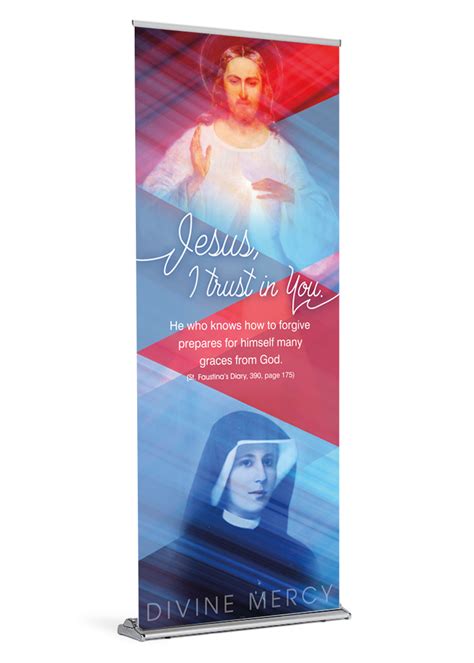 Divine Mercy Grace From God Banner Diocesan