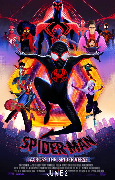 Spider Man Across The Spider Verse Poster By Iamtherealnova On Deviantart