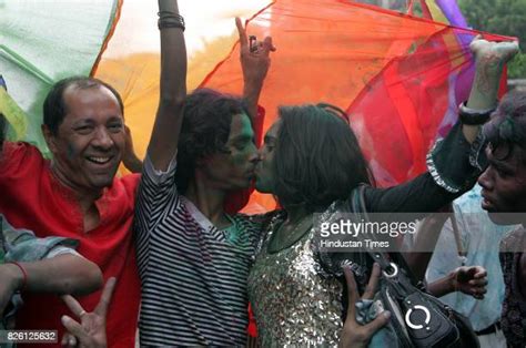 Indian Gays Kiss Photos And Premium High Res Pictures Getty Images