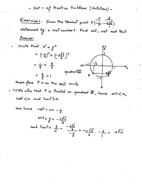 Solutions Set 1 Practice Problems Math 33c Math 3 Studocu