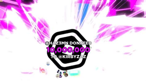 the pls donate 10 million robux donation effect 🔥 youtube