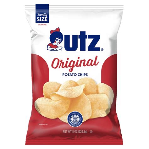 Utz Original Potato Chips Utz Quality Foods