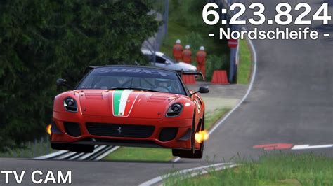 Assetto Corsa Ferrari Xx Evo Nordschleife Tv Cam Youtube