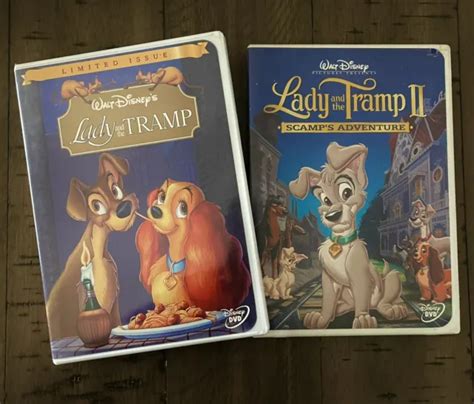 Lady And The Tramp Double Feature Dvd 1955 2001 Fast Shipping