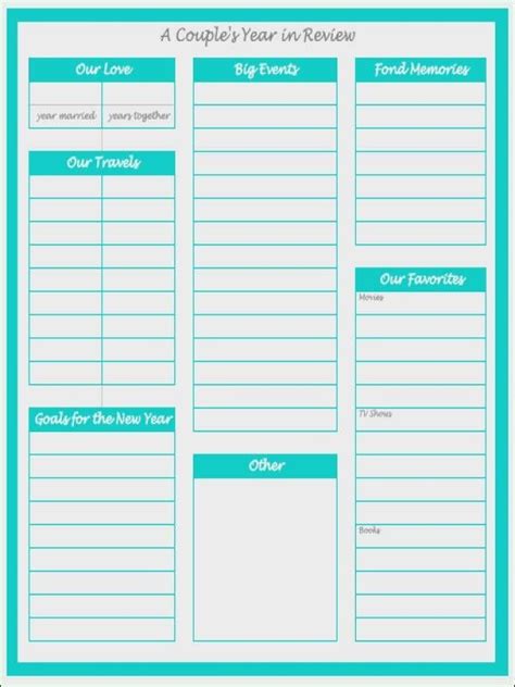 Free Printable Couples Therapy Worksheets