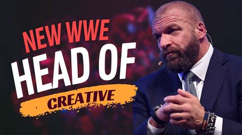 Wwe Announce Triple H Is Named Head Of Creative Huge Breaking News Youtube