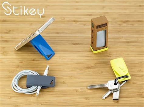 Stikey Magnetic Phone Stand Doubles As Wall Mount Gadgetsin