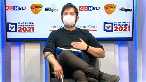 Hay un tema de fondo en todo este debate: Gabriel Boric en Si Yo Fuera Presidente: "Me parece ...