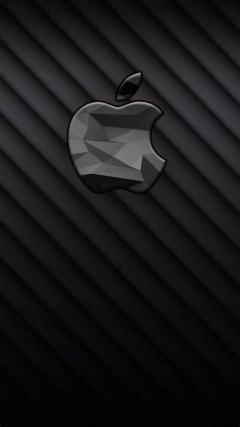Black Apple Mobile Wallpaper