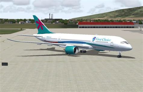First Choice Airways Boeing 7e7 800 For Fs2004