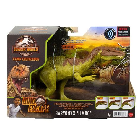Jurassic World Roar Attack Baryonyx Limbo Camp
