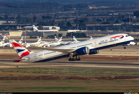 G Zbkc British Airways Boeing 787 9 Dreamliner At Tel Aviv Ben