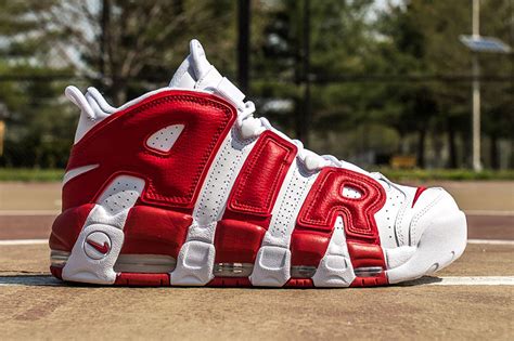 Nikes Air More Uptempo Debuts In Gym Red Hypebeast