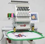 Pictures of Commercial Embroidery Equipment