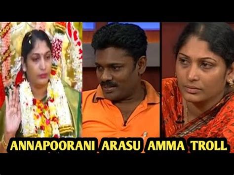 Annapoorani Arasu Amma Troll Annapurani Arasu Amma Youtube