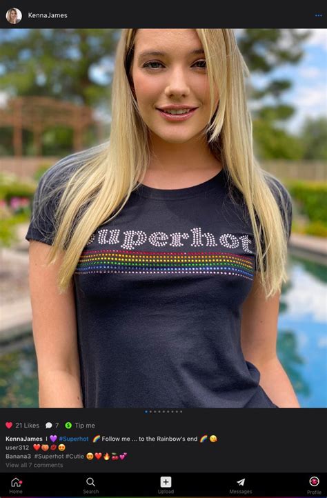Tw Pornstars Kenna James Inc Twitter Dont Miss Out On My Sexy Updates On Superhot Go To