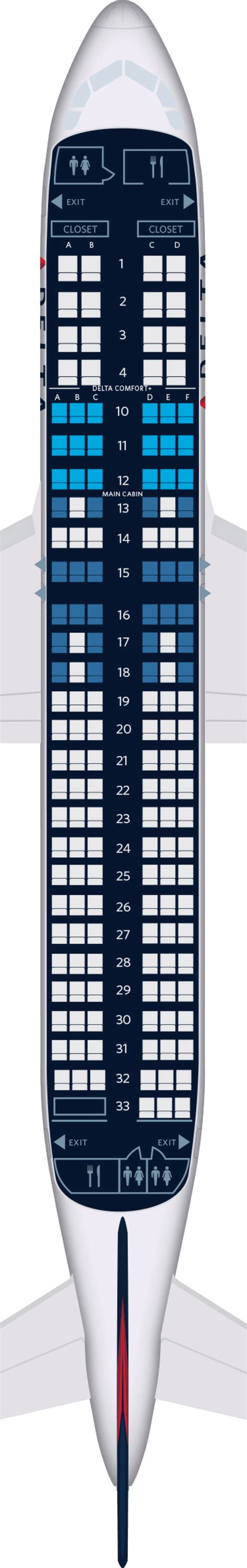 A320 Aircraft Seating Chart
