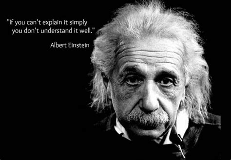 Albert Einstein Simplicity Quote Uk