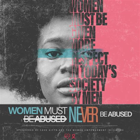 Gender Based Violence Concept Poster Behance
