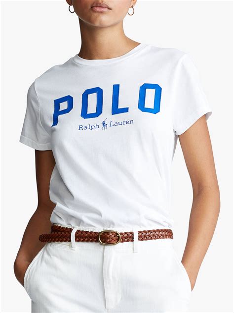 Find appealing designs for a versatile addition. Polo Ralph Lauren Bold Logo T-Shirt at John Lewis & Partners