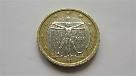 1 Euro Coin Italy 2002 Youtube