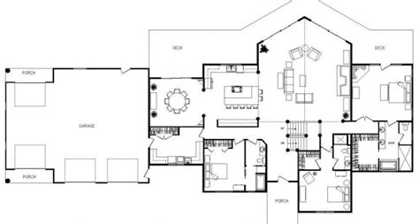 Open Concept Floor Plans Home Plan Collections Kelseybash Ranch 60333