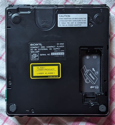 Sony Discman D 350 Compact Disc Player In Gutem Zustand Ebay