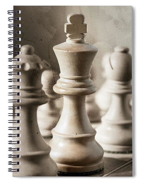 Chess Game Spiral Notebook For Sale By Joan Carroll Chess Game