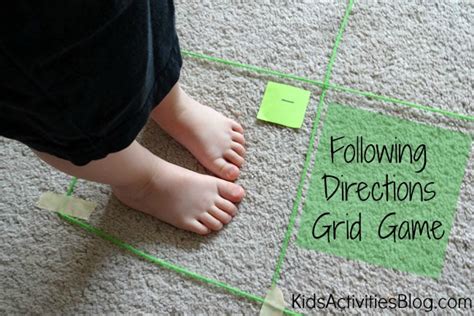 map game  directions grid game map skills activities