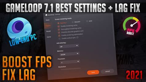 Best Setting Effective Tips For Gameloop Lag Fix