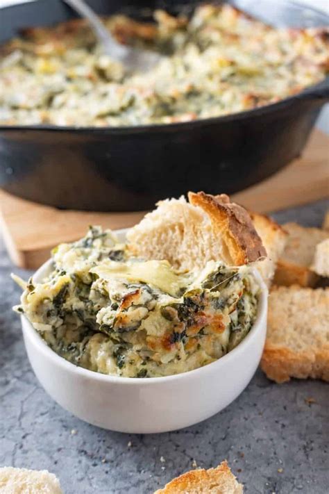 How To Make Bleu S Spinach And Artichoke Dip With Bacon