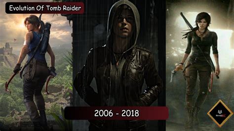 Evolution Of Tomb Raider In Games 2006 2018 Sm Gamerx Youtube