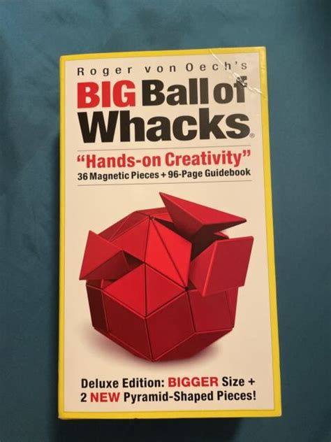 Creative Whack Company Roger Von Oechs Big Ball Of Whacks Red Other