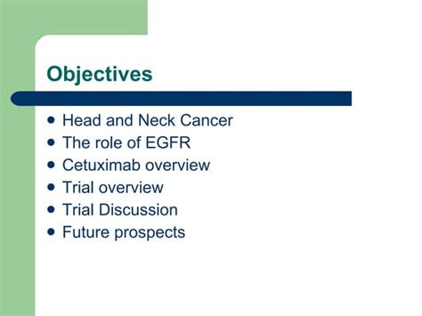 Cetuximab Plus Radiotherapy For Head And Neck Cancer Ppt