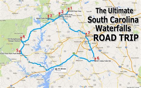 The Ultimate South Carolina Waterfalls Road Trip Is Right Here And
