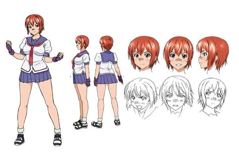 Azuki Shinatsu From Tv Anime Maken Ki In 2022 Character Design