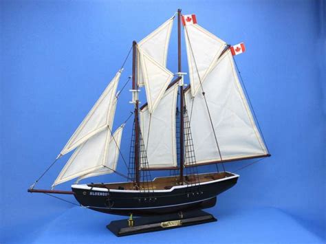Buy Wooden Bluenose Model Sailboat Decoration 24in Model Ships
