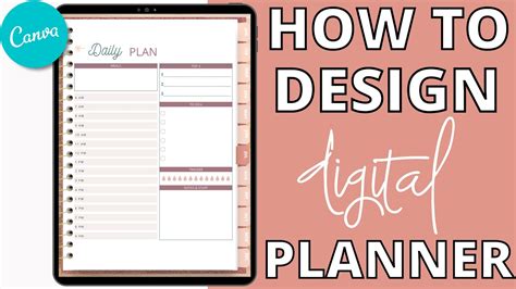 Design A Hyperlinked Digital Planner Using Canva And Powerpoint
