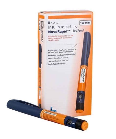 Novorapid Penfill Insulin Aspart 100 Uml At Rs 851piece In Noida