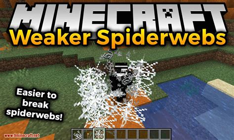 Weaker Spiderwebs Mod 11711165 Easier To Break Spiderwebs
