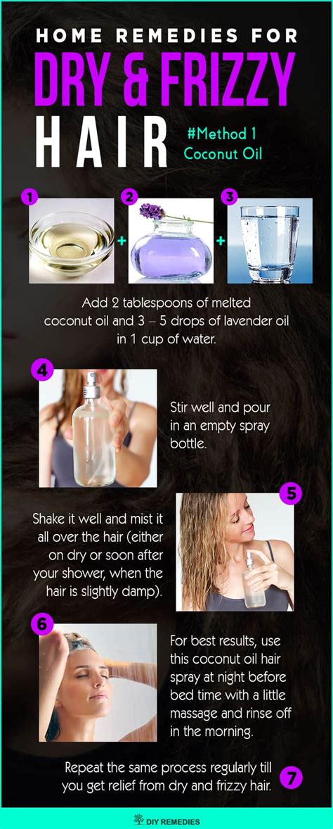 Top 5 Diy Remedies For Dry And Frizzy Hair