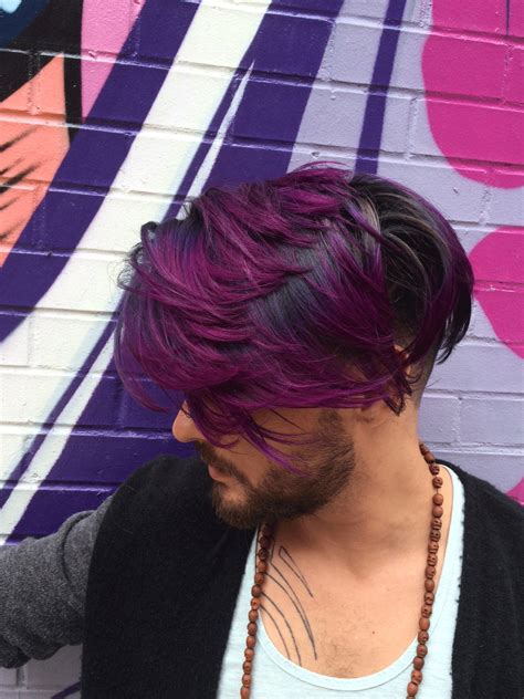22 Dark Purple Hair Male Eirinnismaeel