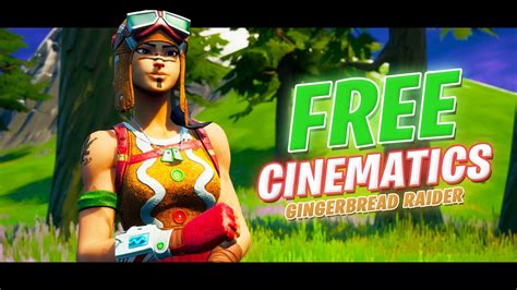 Free Fortnite Season 7 Cinematic Pack Gingerbread Renegade Raider